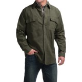 Moose Creek Heather Chamois Shirt - Long Sleeve (For Tall Men)