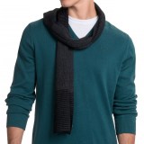 Portolano Dorset Stripe Scarf - Merino Wool (For Men)