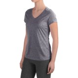 90 Degree by Reflex Fitted Shirt - V-Neck, Short Sleeve (For Women)