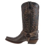 Roper Teju Lizard Print Harness Cowboy Boots - 13”, Bandit Toe (For Men)