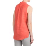 Jones & Co Linen Shirt - Sleeveless (For Women)