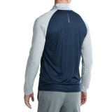 RBX Embossed Shirt - Zip Neck, Long Sleeve (For Men)