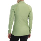 Snow Angel Doeskin Midweight Base Layer Top - Zip Neck, Long Sleeve (For Women)