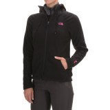 The North Face Pink Ribbon Mezzaluna Hoodie - Full Zip (For Women)