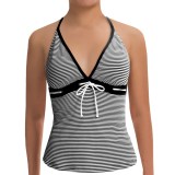 JAG Stripe Effect Take Shape Tankini Top (For Women)