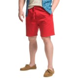 JACHS NY Elastic Waist Stretch Twill Shorts (For Men)