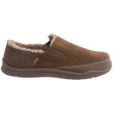 Acorn Wear About Suede Slippers - Fleece Lined (For Men)