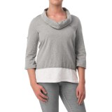 Neon Buddha Sporty Surf Tunic Shirt- 3/4 Sleeve (For Women)
