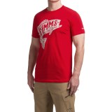 Simms Woodblock T-Shirt - Cotton, Short Sleeve (For Men)