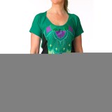 Moxie Cycling Cadence Wrap Tee Cycling Jersey - UPF 50+ (For Women)