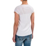 Roper Tribal Feather Shirt - Short Sleeve (For Women)