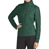 Peregrine by J.G. Glover Turtleneck Sweater - Peruvian Merino Wool (For Women)