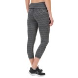 90 Degree by Reflex Textured Fabric Capris (For Women)