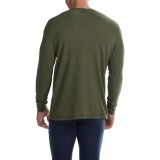 Jockey Stretch Waffle Henley Shirt - Long Sleeve (For Men)