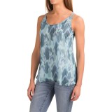 Roper Feather Print Tank Top (For Women)
