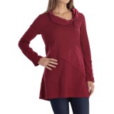 Neon Buddha Whimsical Waffle-Knit Tunic Shirt - Cowl Neck, Long Sleeve (For Women)