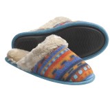 Acorn Fleece Scuff Slippers (For Women)