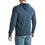 Three-Pocket Solid Zip-Front Hoodie (For Men)