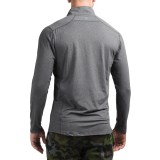 AL1VE Running Shirt - Zip Neck, Long Sleeve (For Men)