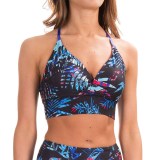 Kyodan Dance Sports Bra - Medium Impact, T-Back, Removable Cups (For Women)