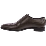 A. Testoni Calf Lace Wingtip Shoes - Leather (For Men)