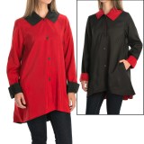 Janska Drew All-Weather Trapeze Coat - Reversible (For Women)