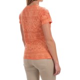 White Sierra Shiva Burnout T-Shirt - Short Sleeve (For Women)