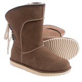 EMU Charlotte Lace Boots -Waterproof, Suede (For Women)