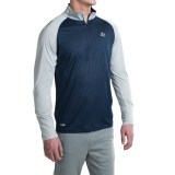 RBX Embossed Shirt - Zip Neck, Long Sleeve (For Men)