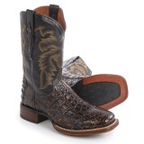 Dan Post Everglades Sunset Caiman Cowboy Boots - 11”, Square Toe (For Men)