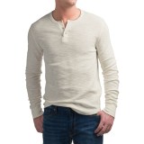 Lucky Brand Lived-In Thermal Henley Shirt - Long Sleeve (For Men)