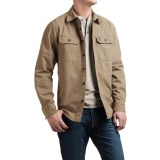 Coleman Canvas Shirt Jacket - Flannel Lined (For Men)