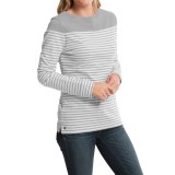 Barbour Cotton T-Shirt - Long Sleeve (For Women)
