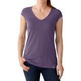 SmartWool Burnout Combo T-Shirt - Short Sleeve (For Women)