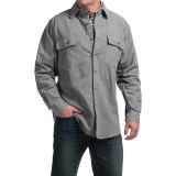 Moose Creek Heather Chamois Shirt - Long Sleeve (For Tall Men)