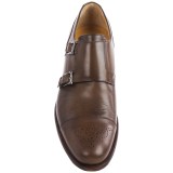 A. Testoni Double Monk Strap Oxford Shoes - Cap Toe, Leather (For Men)