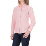 Pendleton Woven Cotton Shirt - Snap Front, Long Sleeve (For Women)