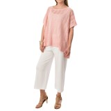 Joan Vass Boat Neck Dolman Sweater (For Women)