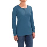 Wolverine Belle Henley Tech T-Shirt - Long Sleeve (For Women)