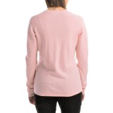 Johnstons of Elgin Classic Cashmere V-Neck Sweater (For Women)