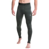 RBX Printed Brushed Base Layer Pants (For Men)