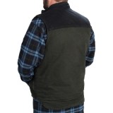 Carhartt Sandstone Mock Neck Vest - Sherpa Lining (For Tall Men)