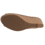 Adrienne Vittadini Carilena Wedge Sandals - Leather (For Women)