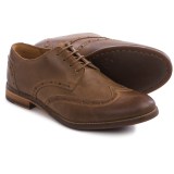 Clarks Exton Brogue Oxford Shoes -Suede, OrthoLite® (For Men)