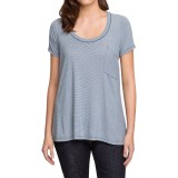 NAU M2 Scoop Neck Shirt - Merino Wool-TENCEL®, Short Sleeve (For Women)