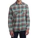 Free Nature Weathered Twill Flannel Shirt - Long Sleeve (For Men)