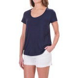 Rayon Knit Shirt - Short Sleeve (For Women)