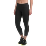 90 Degree by Reflex High-Waist Side Mesh Capris (For Women)