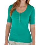 Royal Robbins Endeavor Henley Shirt - UPF 30, Stretch Cotton, Elbow Sleeve (For Women)