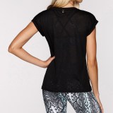 Lorna Jane Alba Shirt - Scoop Neck, Short Sleeve (For Women)